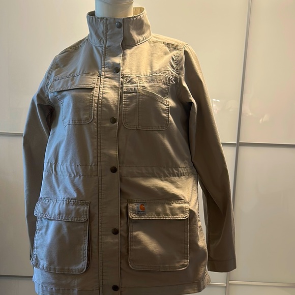 Carhartt - Women's Smithville Coat Small - Tan - Picture 1 of 7